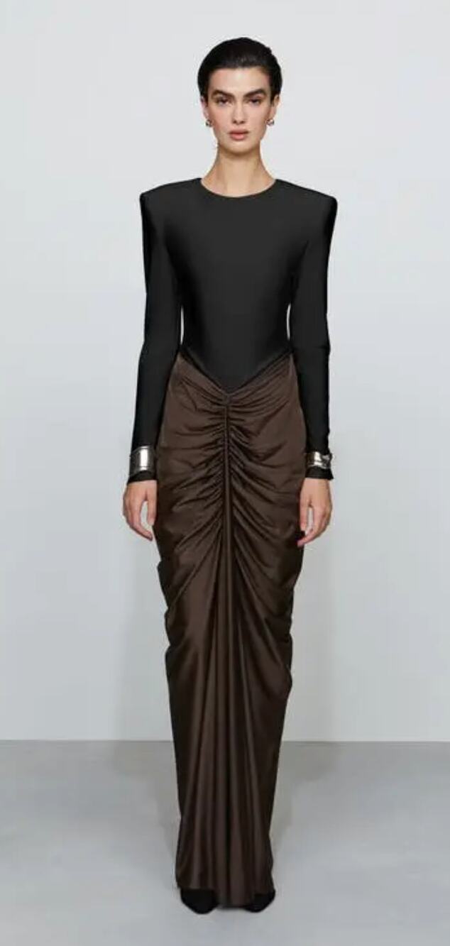 Et Ochs tate column gown Size 8
